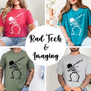 Anatomy skull t-shirt with labeled bones and ligaments. Gift for medical or nursing students with labeled bones art. Detailed human skeleton skull shirt design