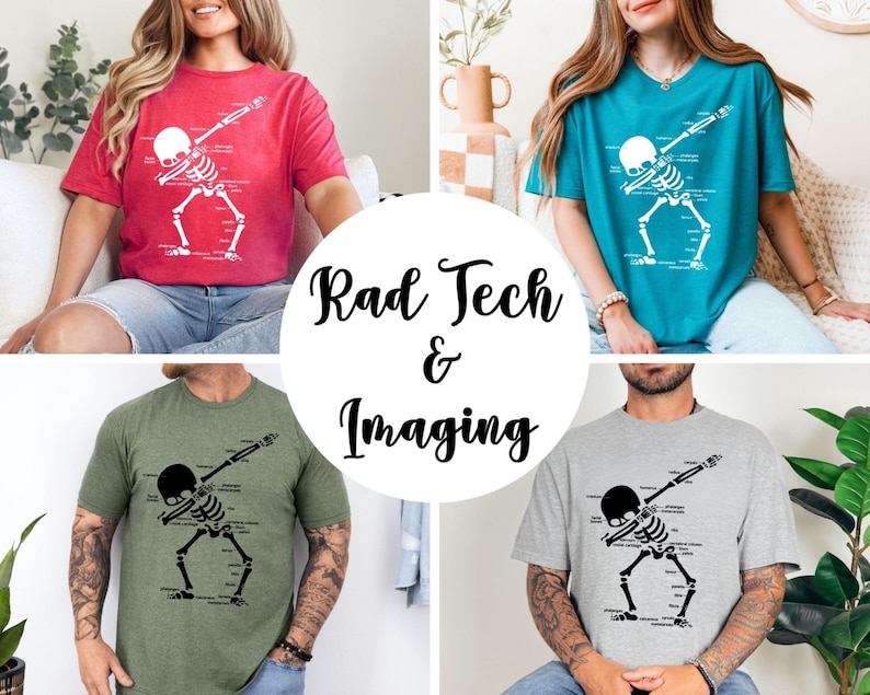 Anatomy skull t-shirt with labeled bones and ligaments. Gift for medical or nursing students with labeled bones art. Detailed human skeleton skull shirt design