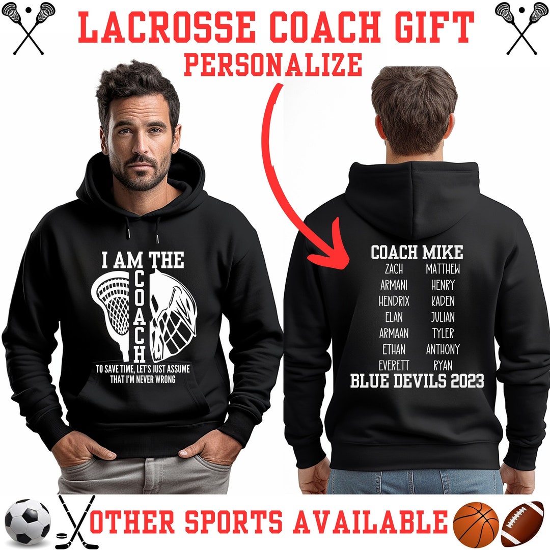 Gift for Lacrosse Coach End of Season Gift for Lacrosse Coach, Gift for ...
