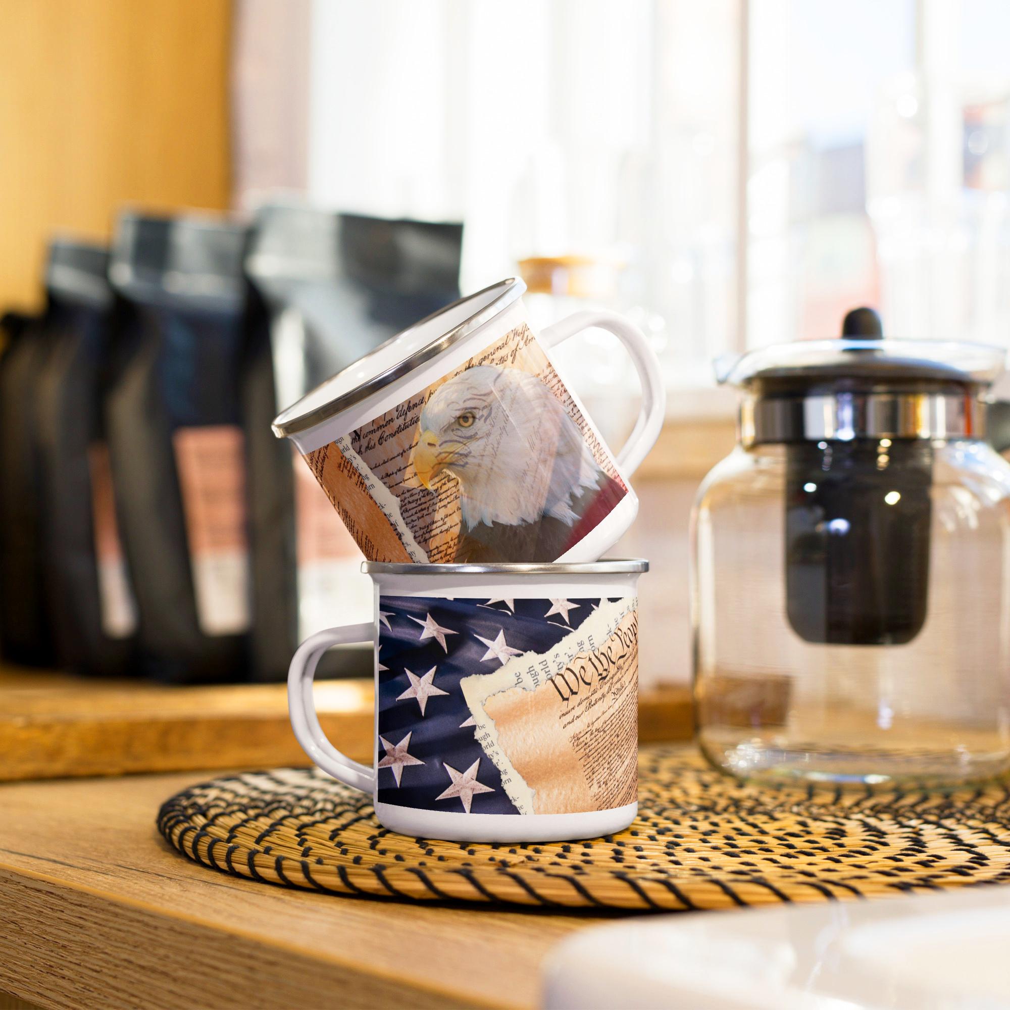 4 Oz Enamel Cup - Etsy