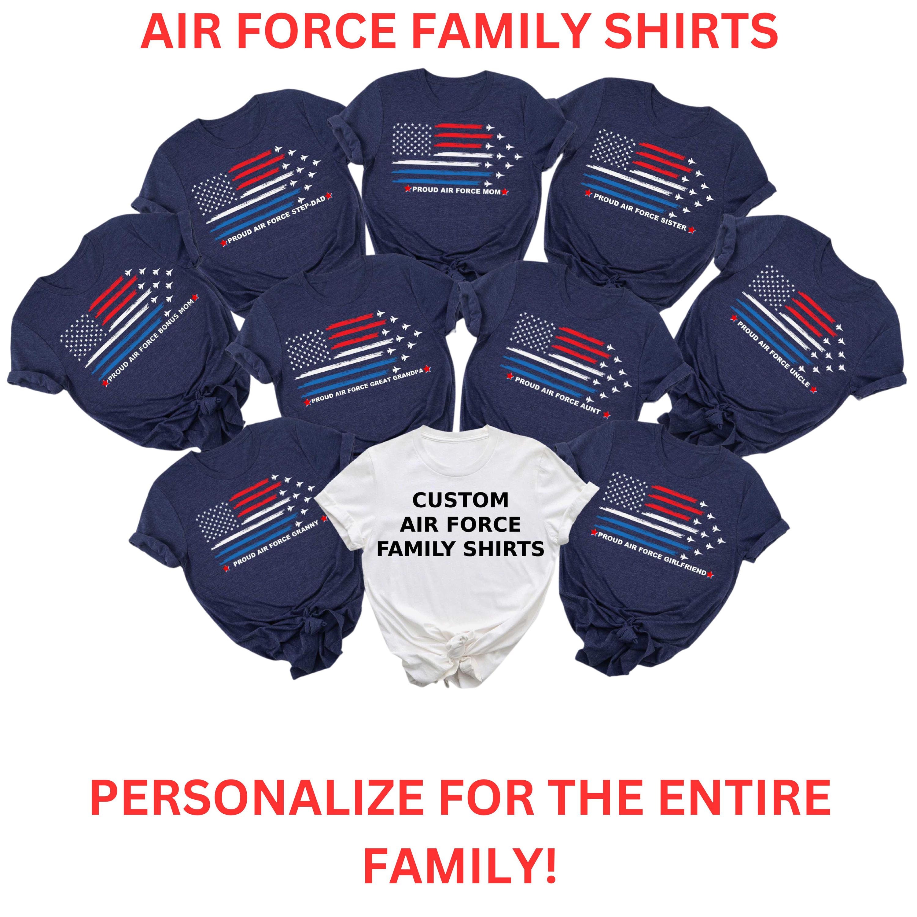 Air Force Family - Proud Granny Us Air Force Stars T-Shirt Air Force Family - Proud Granny Us Air Force Stars T-Shirt