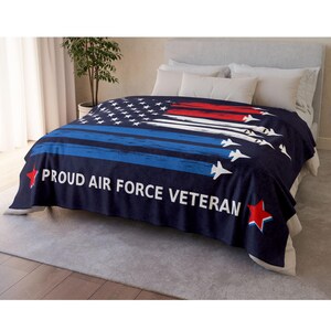 Military Retirement gift for Retiring Veteran gift for vet gift, Personalized Military gift, Veteran Retirement Gift,Custom Blanket military