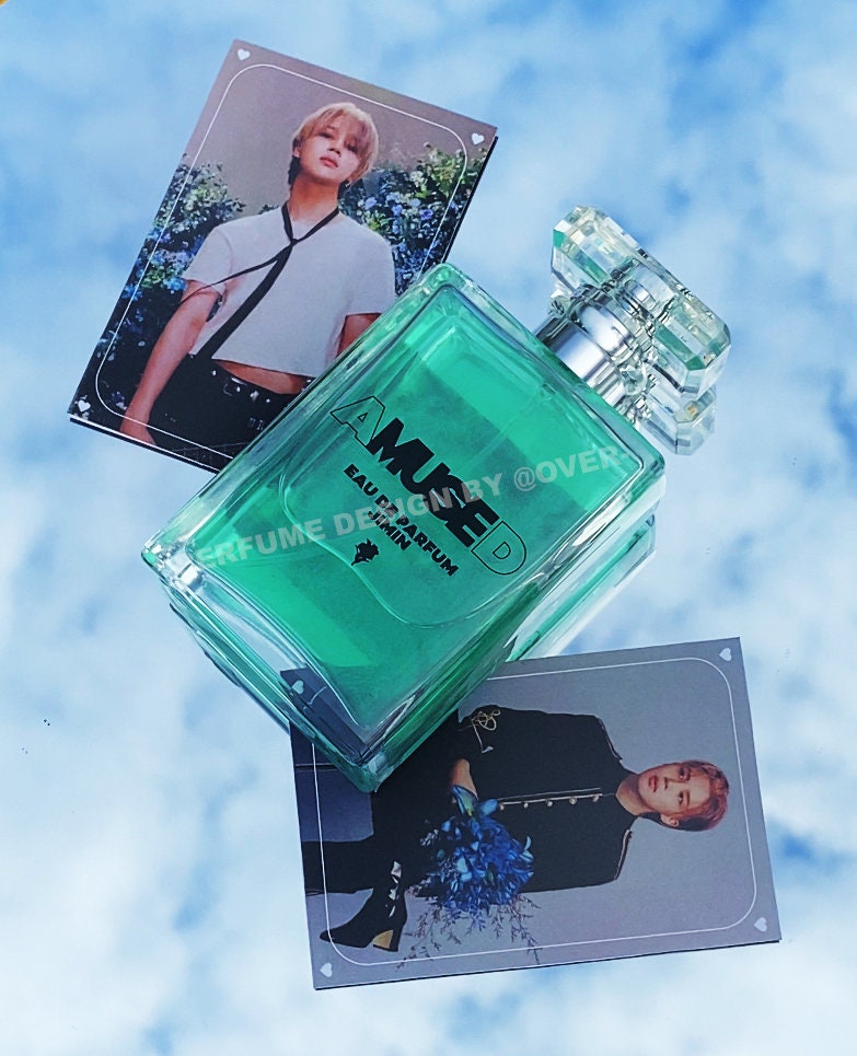 MUSE PERFUME BOTTLE / Gift for Army Fan / Blooming Serenade