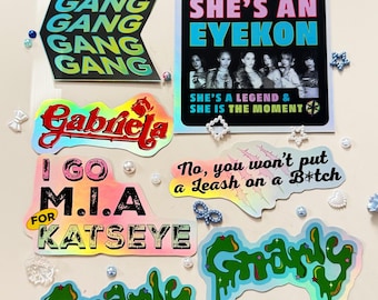 GNARLY ナーリー ステッカー KATSEYE GNARLY Sticker Pack | Manon