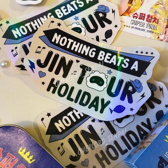 ジンツアーホリデーステッカーに勝るものはない #RUNSEOKJIN_EP。TOUR