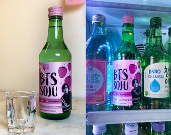 Taehyung Fri(ends) BTS SOJU Bottle Sticker Label Downloadable Printable DIY/ Soju label gift for Bts fan/ 방탄소년단 소주