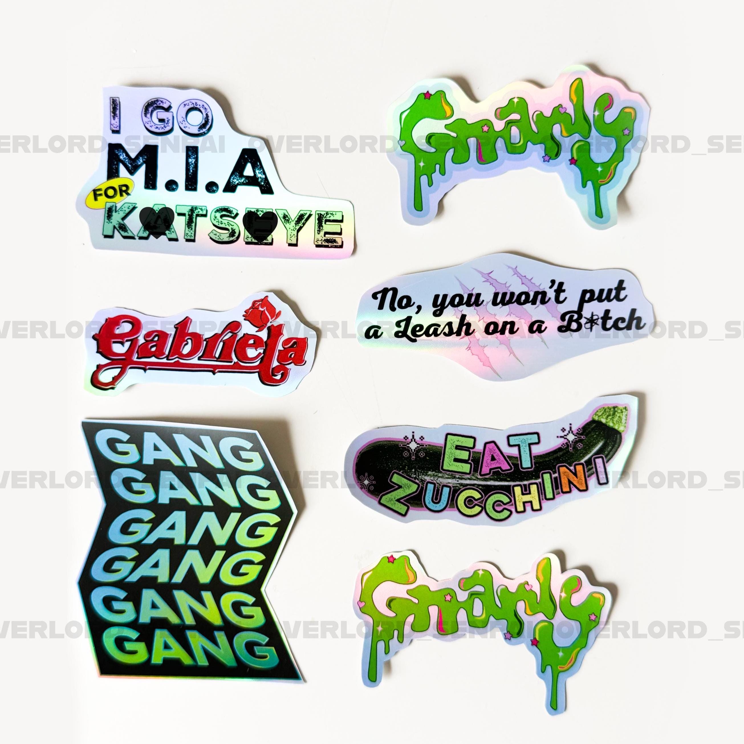 Katseye Gnarly Stickers - Etsy