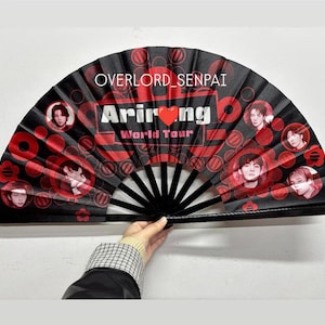 Bts Foldable Hand Fan - Etsy