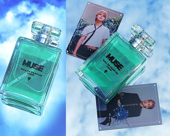 Jimin MUSE PERFUME BOTTLE / Gift for Army Fan / Blooming Serenade