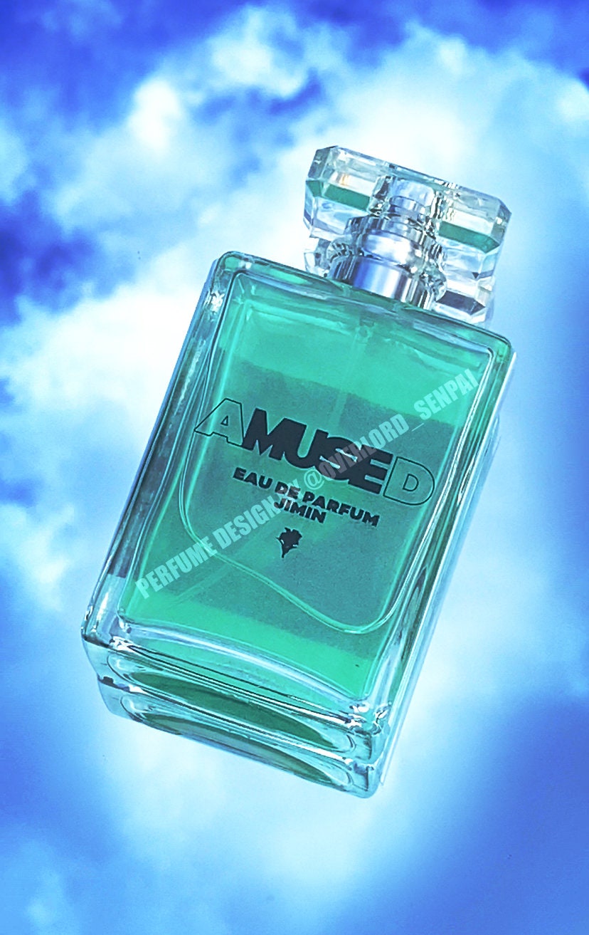 MUSE PERFUME BOTTLE / Gift for Army Fan / Blooming Serenade