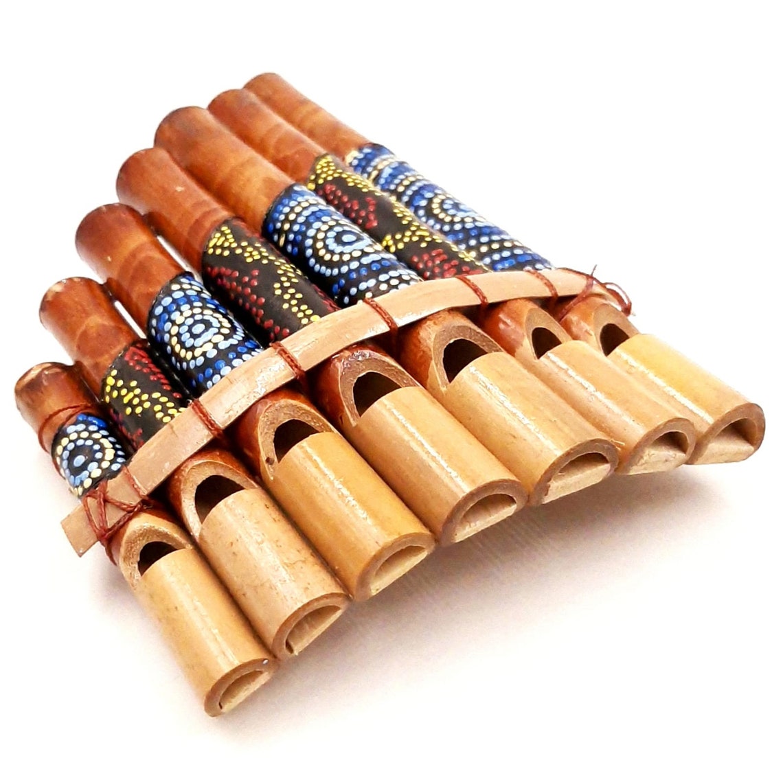 Craft Bamboo Pan Flute Etsy