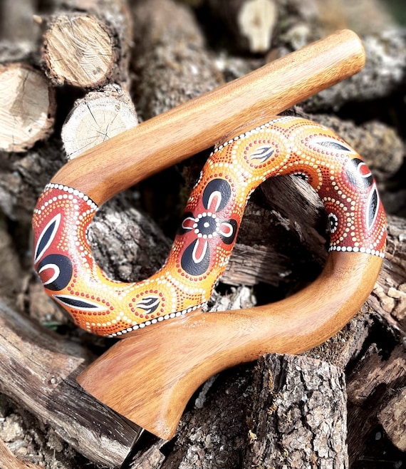 Spiral Wooden Didgeridoo