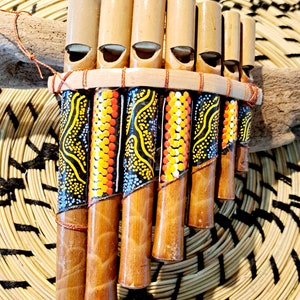 Handmade Bamboo Pan Flute