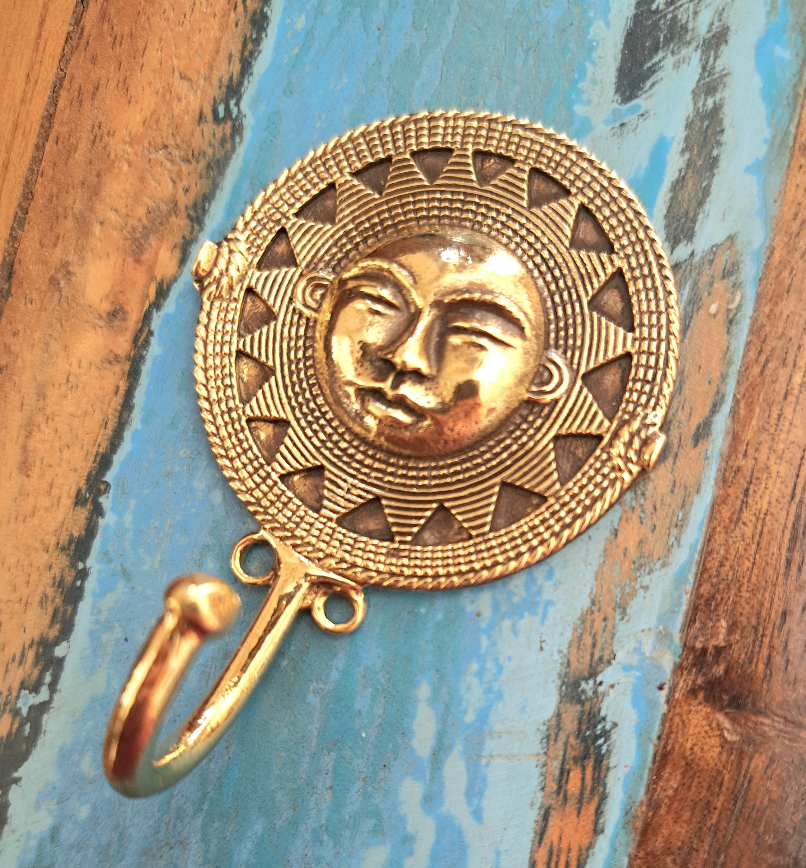 Ganci Per Asciugamani In Ottone, Ganci Per Guardaroba Antichi, Ganci - Foto 11