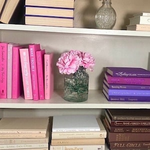 Decorative Books Pretty in Pink Preppy Room Decor Beautiful - Etsy