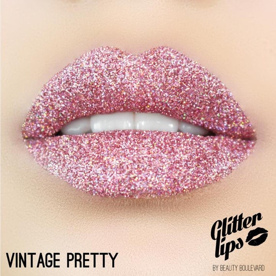 Lipstick Glitter Christmas Idea - Etsy