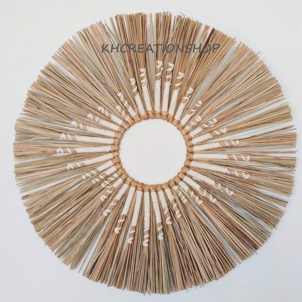 Round Woven Wall Hanging - Etsy