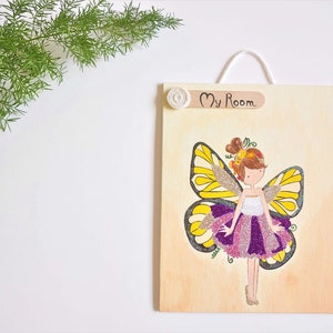 Welcome Sign for Girl Room ,Personalized Gift,Door Hanger,Welcome Room Sign,Front Door Decor,Front Room Hanger,Room Decor,Wall Art,Wood Sign
