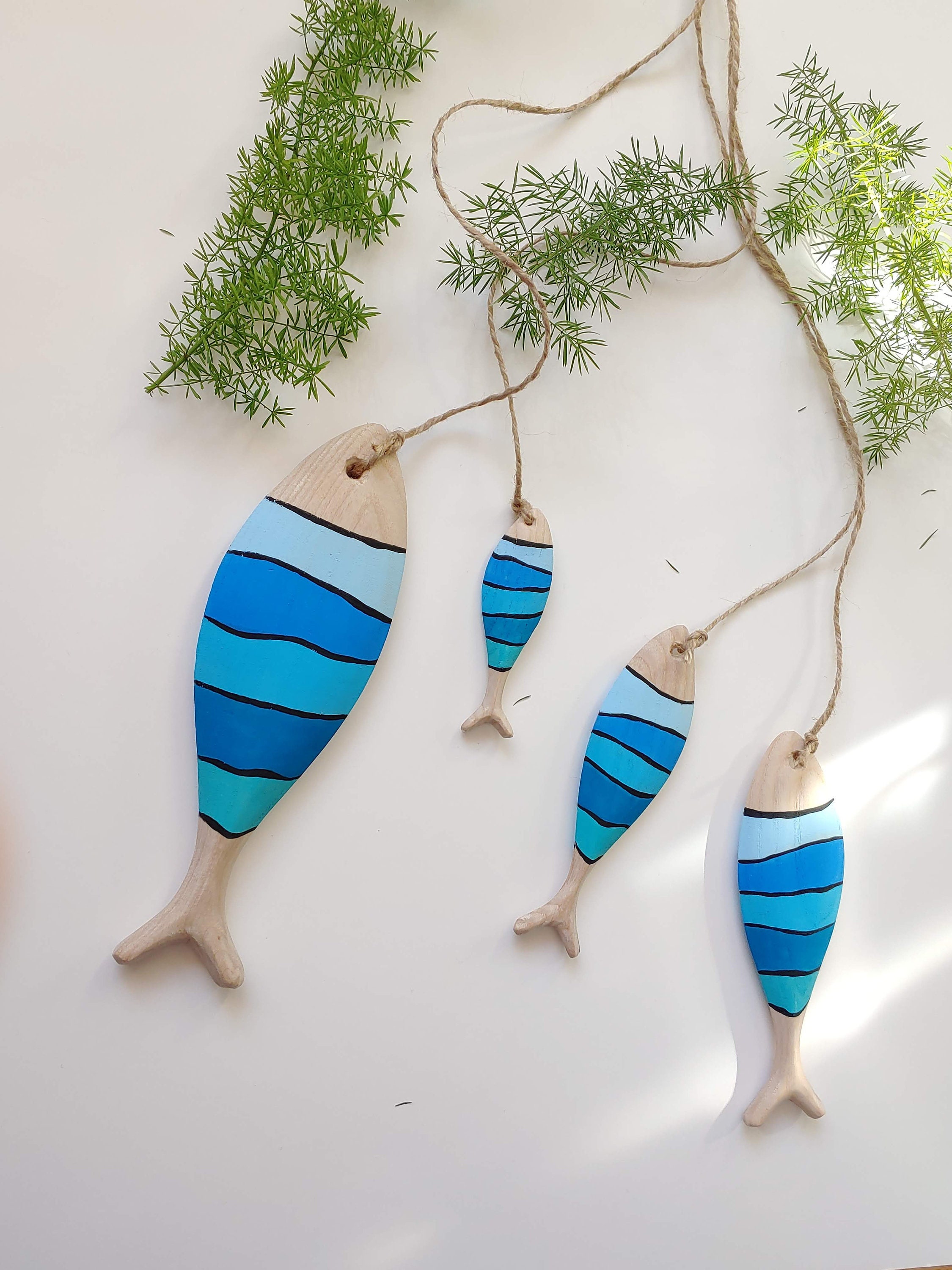 Decoration Cod Fish Wood Fish Decoration,fish Art Wall Decor, Wooden Fish Wall Decor ...
