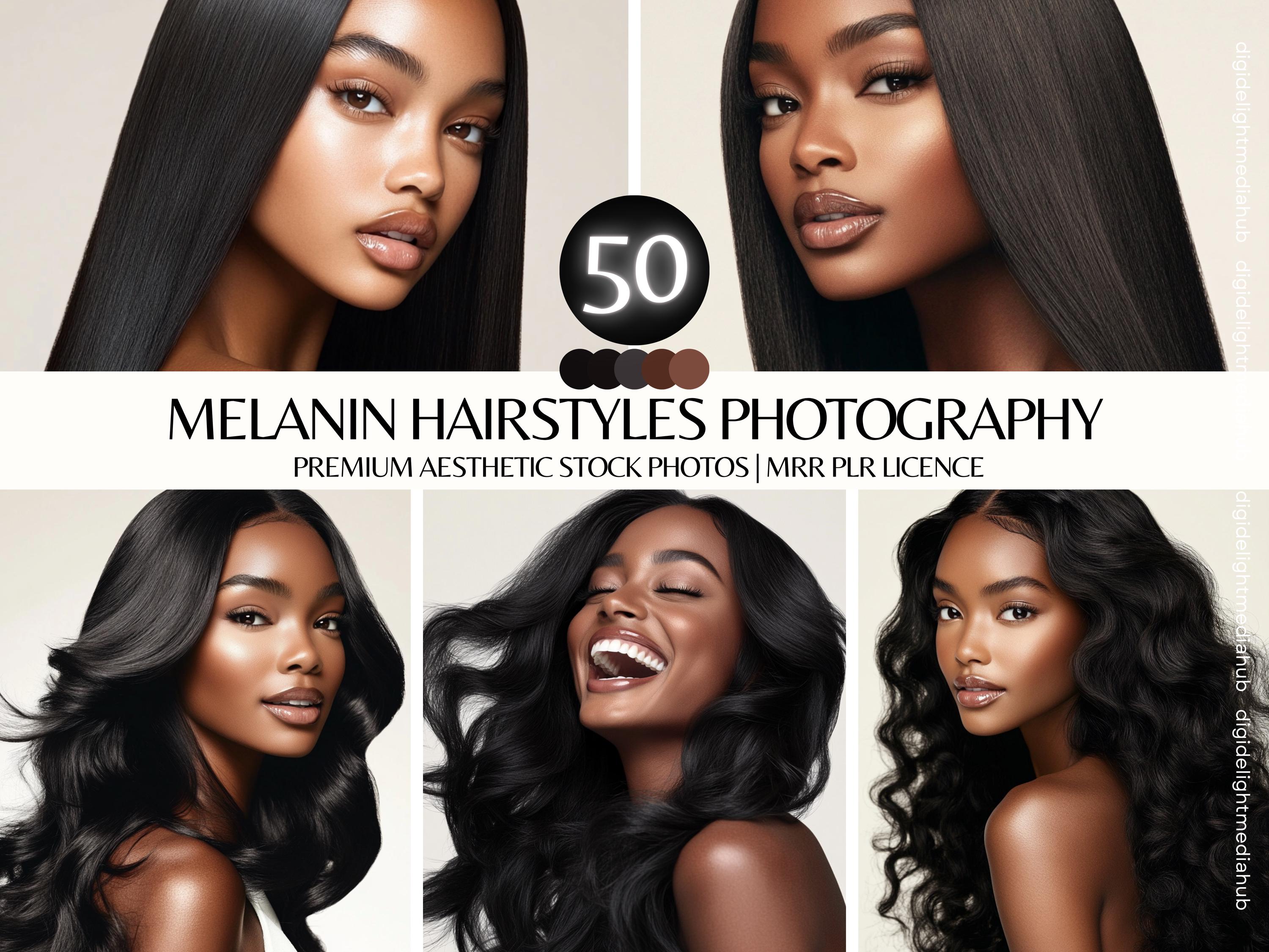黒人女性のカバー写真、メラニンヘアスタイルのストック写真50枚、黒人女性モデル、高解像度の黒人女性のストック画像、MRR PLR - Etsy 日本, image size:3000x2250