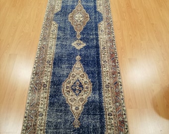 Vintage Runner/ Anatolian Runner/ El Yapımı Runner/ 12.x2.95 Ft