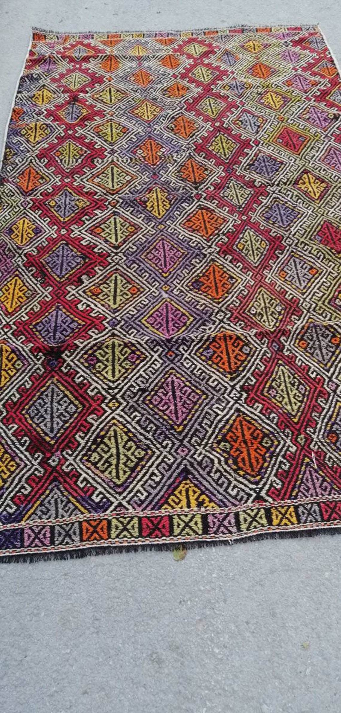 Turkish Anatolian rug Etsy