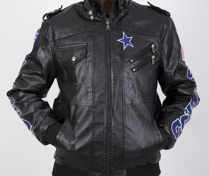 Dallas Cowboys Leather Jacket,Dallas Cowboys Logo,Hoodie Sweatshirt,NFL Logo,Moto Jacket,Men Leather Jacket,football jacket,jacket,nfl logo