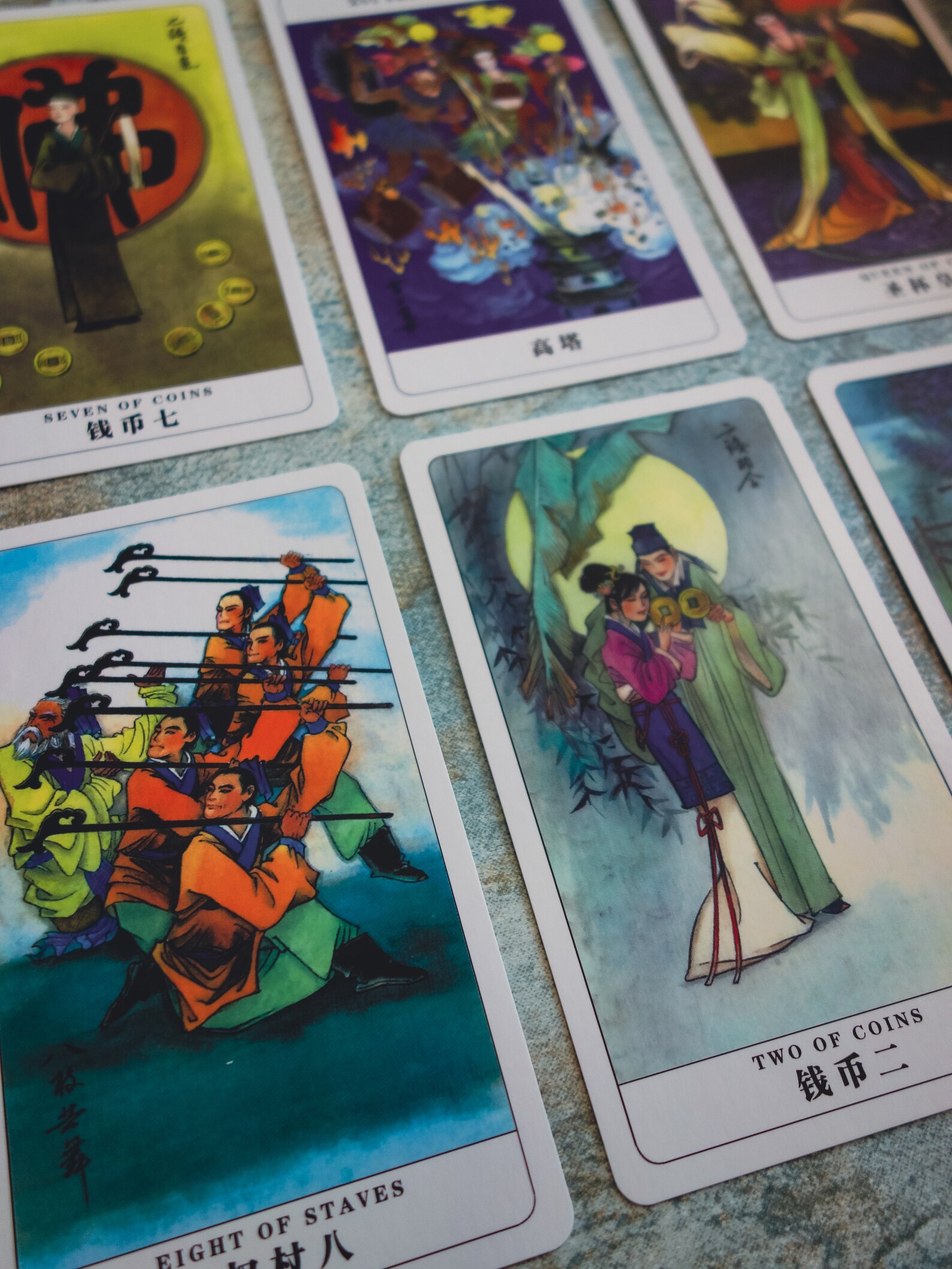 The Chinese Mythology Tarot Asian Tarot China Chinese Etsy