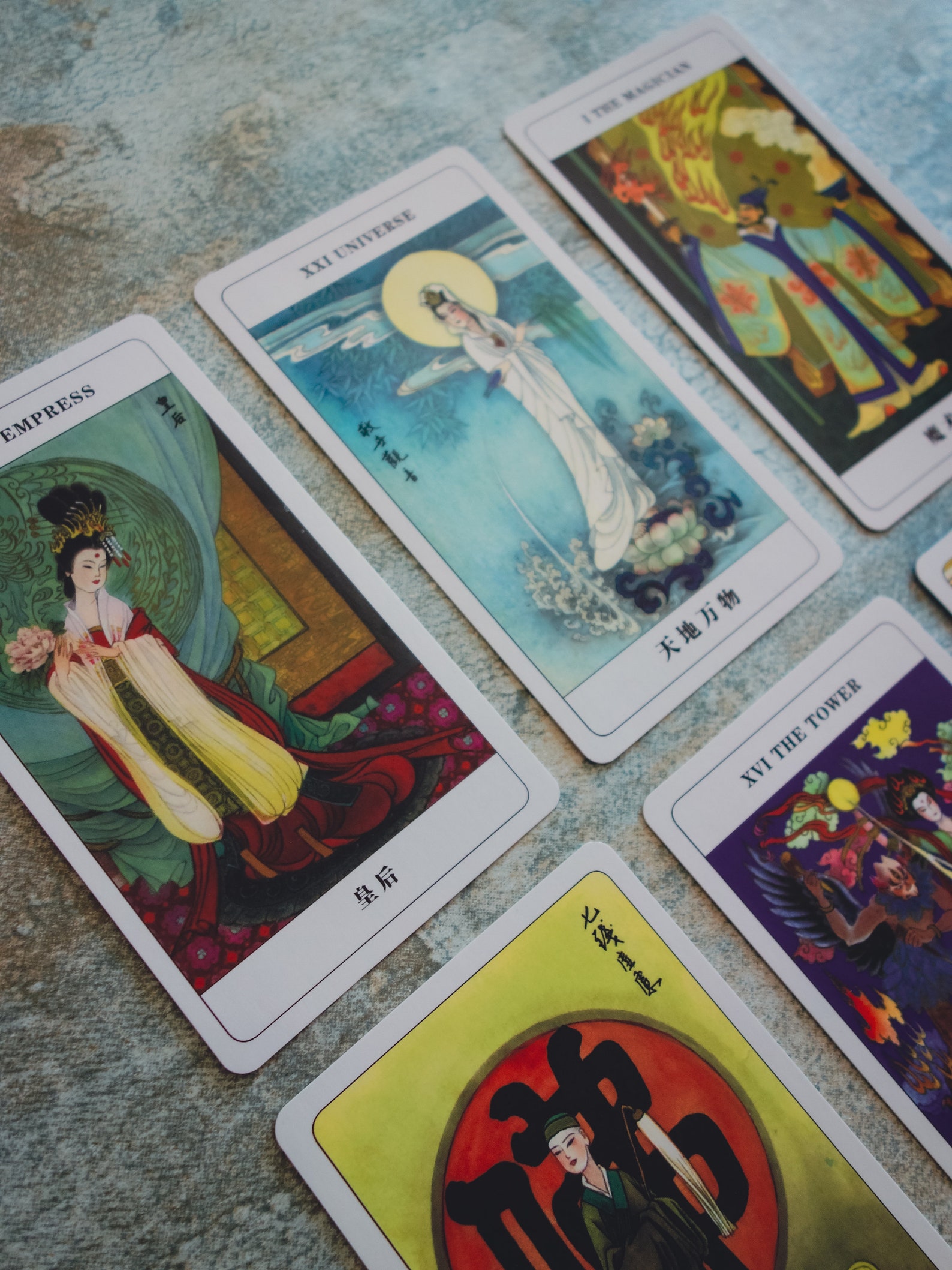 The Chinese Mythology Tarot Asian Tarot China Chinese Etsy