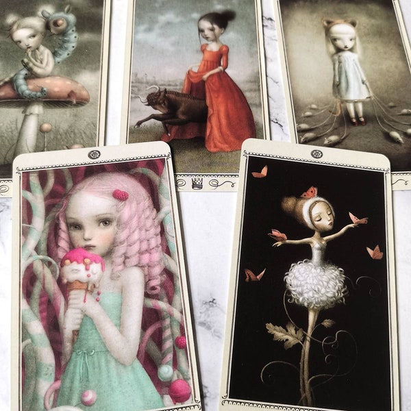 Nicoletta Ceccoli Tarot | 78 Card Deck | Divination | Major and Minor Arcana | Tarot Deck for readings | Digital Guidebook