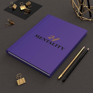 2025 Journal Goals New Year Resolution Diary Planner Fitness Mamba Mentality Hardcover Kobe Bryant Basketball Book Notes Sports Gift 24