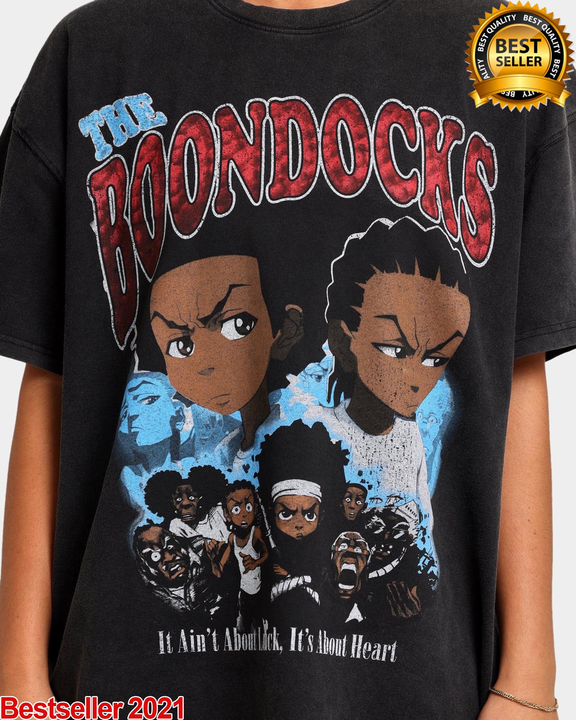 Vintage The Boondocks Shirt Cartoon Shirt Unisex T-Shirt | Etsy