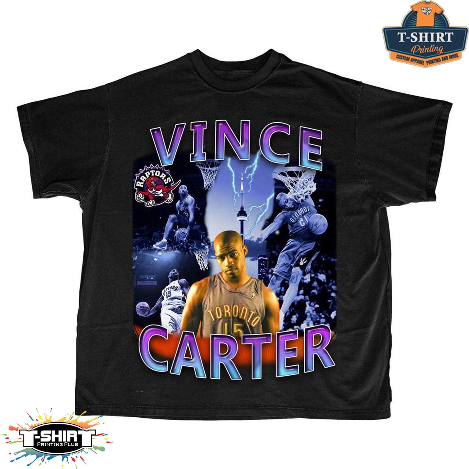 vintage vince carter shirt