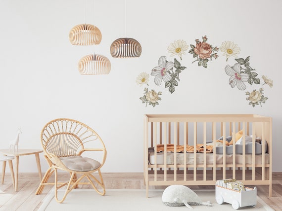 Kiwistar Cerchi Retro Adesivo in 6 Dimensioni – Wall Sticker Wall Sticker, 91_Gold, 139 x 120 cm