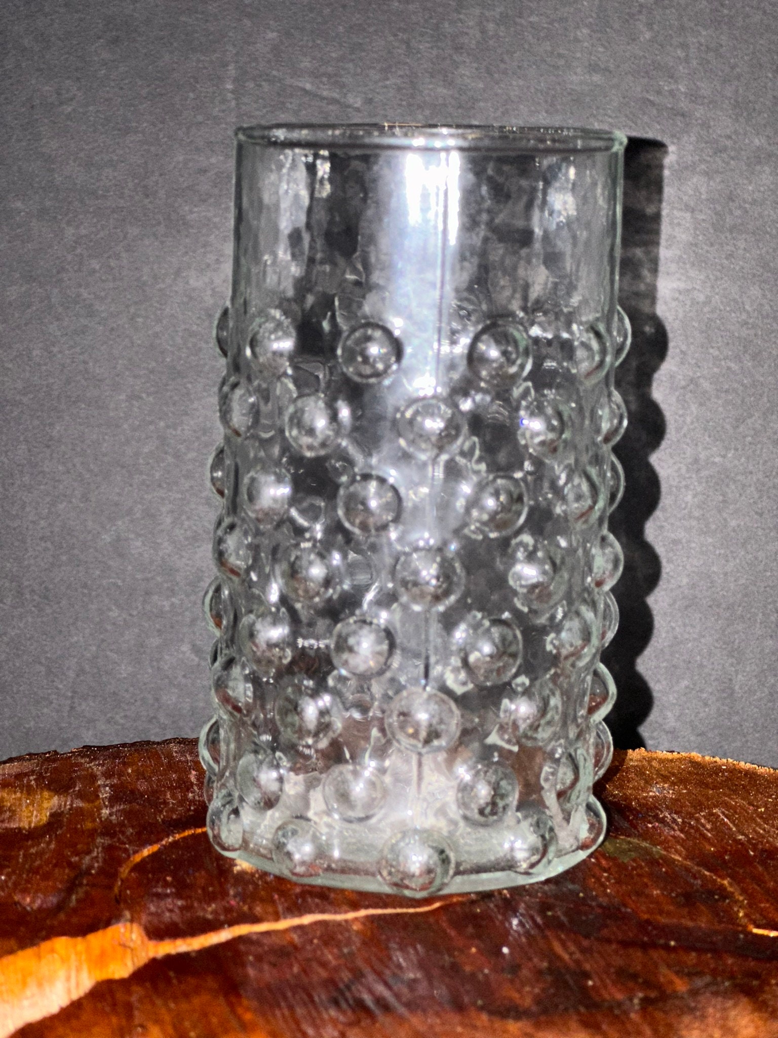Vintage Mud Pie Etched Dot 8 Oz Drinking Glass - Etsy