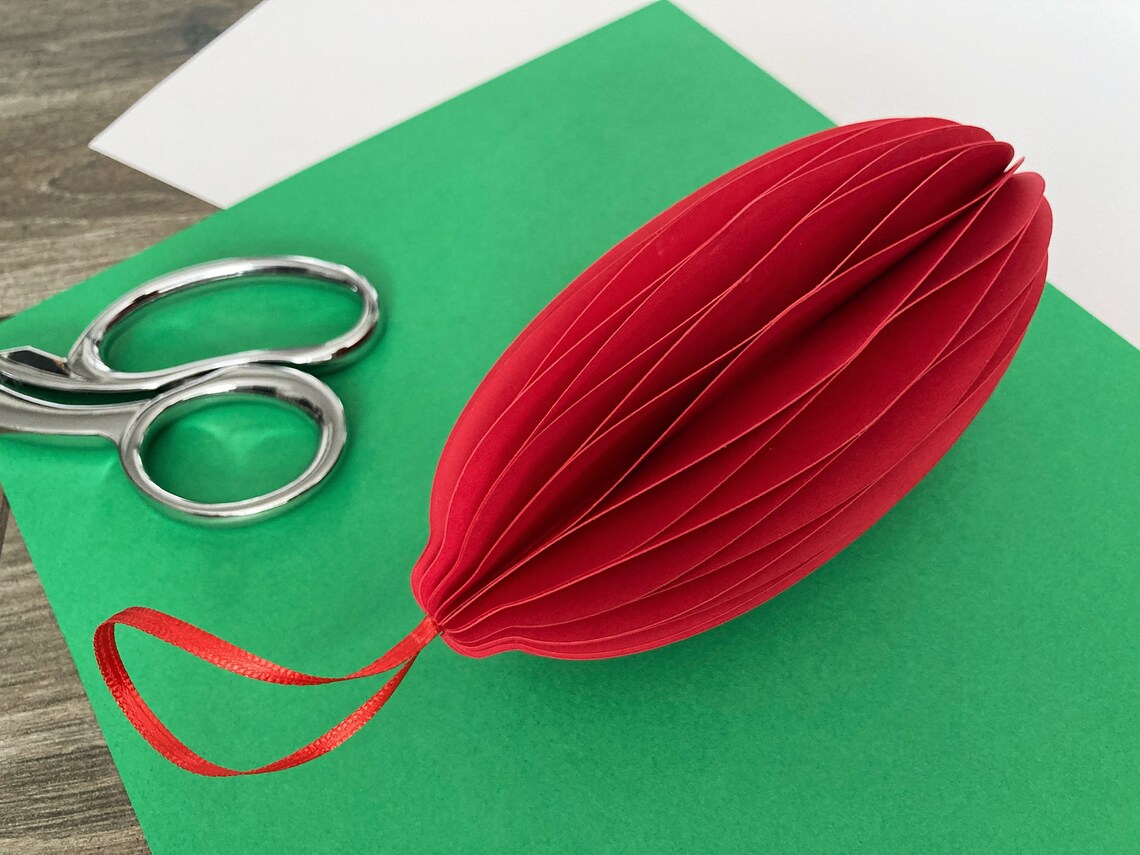 Set of 5 DIY Ornaments Christmas Ornaments 3D Tree Etsy