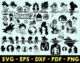 Dragonball Svg Etsy