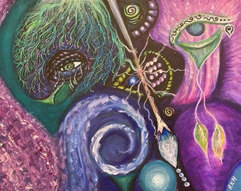 Painting with Light Framed Prints