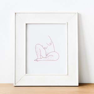 Silkscreen Corps rose in 14x14 cm (5.5x5.5 inches) format