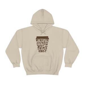 Pumpkin Spice Cup Unisex Heavy Blend Hooded Sweatshirt