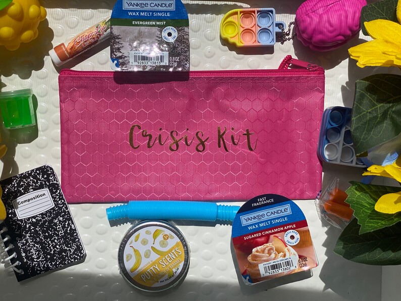 Mental Health Crisis Kit With Fidget and Sensory Items Etsy