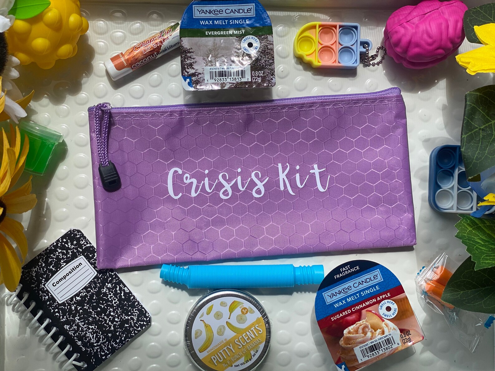 Mental Health Crisis Kit With Fidget and Sensory Items Etsy