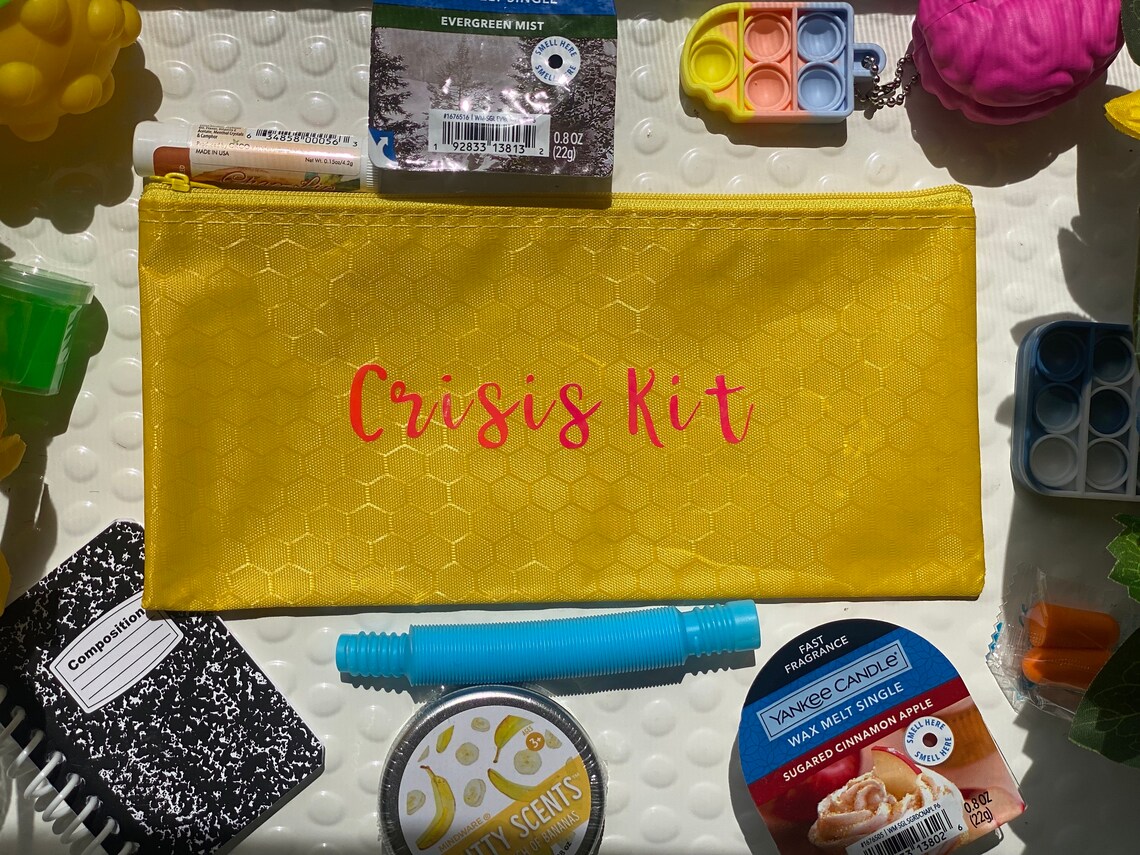Mental Health Crisis Kit With Fidget and Sensory Items Etsy