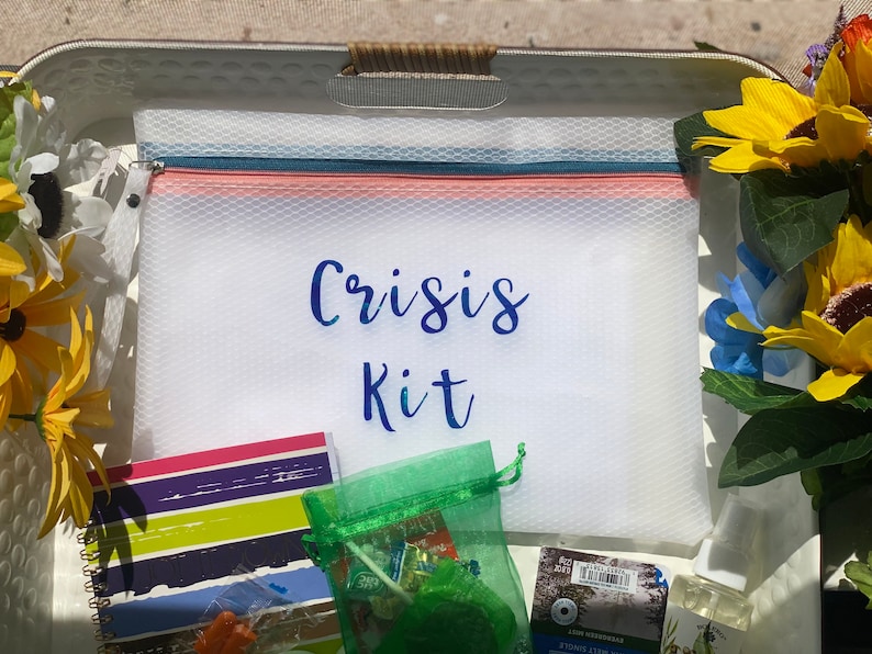 Mental Health Crisis Kit Bag for Depression Anxiety Includes Etsy