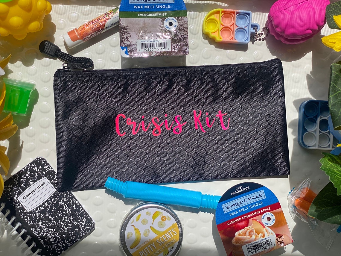 Mental Health Crisis Kit With Fidget and Sensory Items Etsy