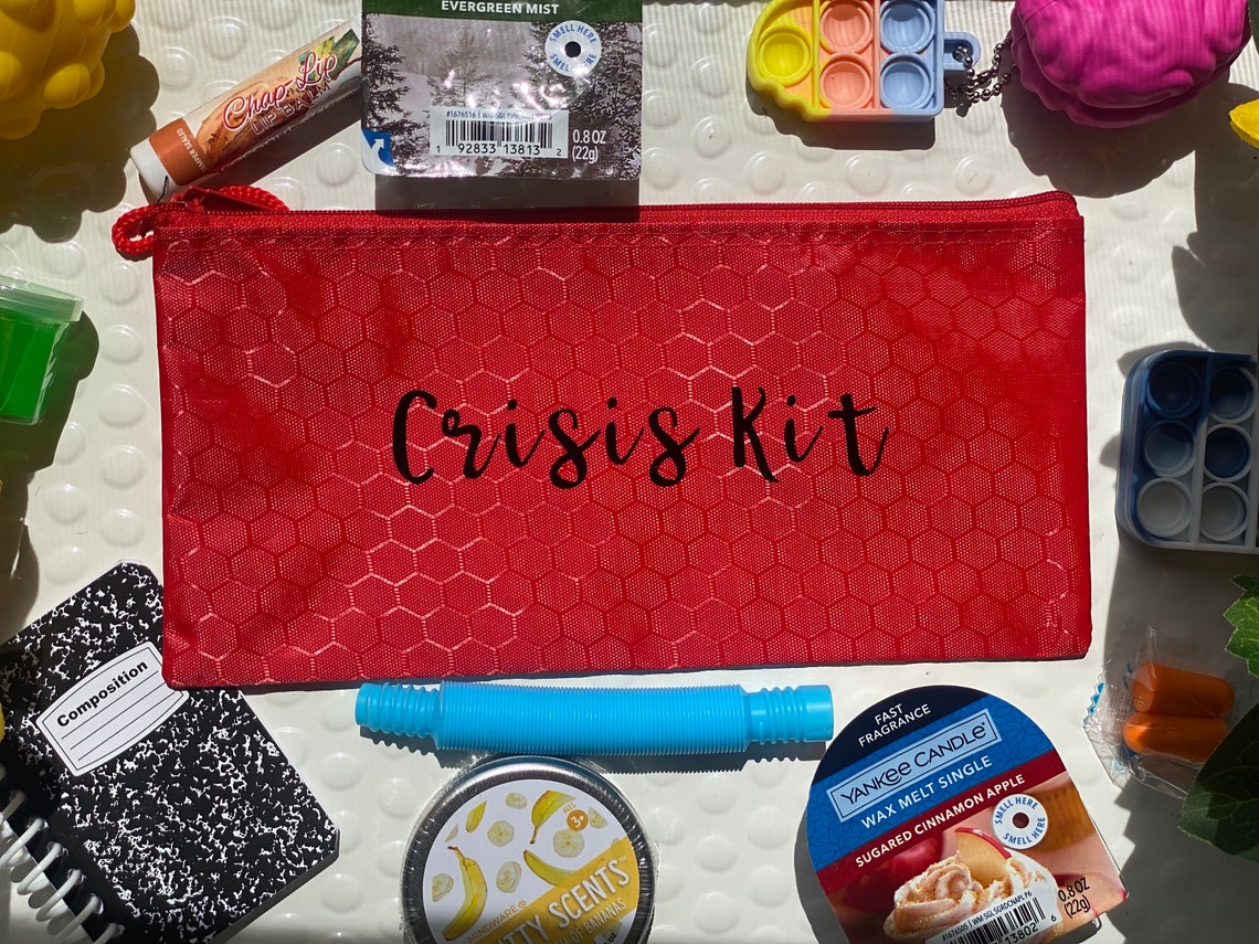 Mental Health Crisis Kit With Fidget and Sensory Items Etsy