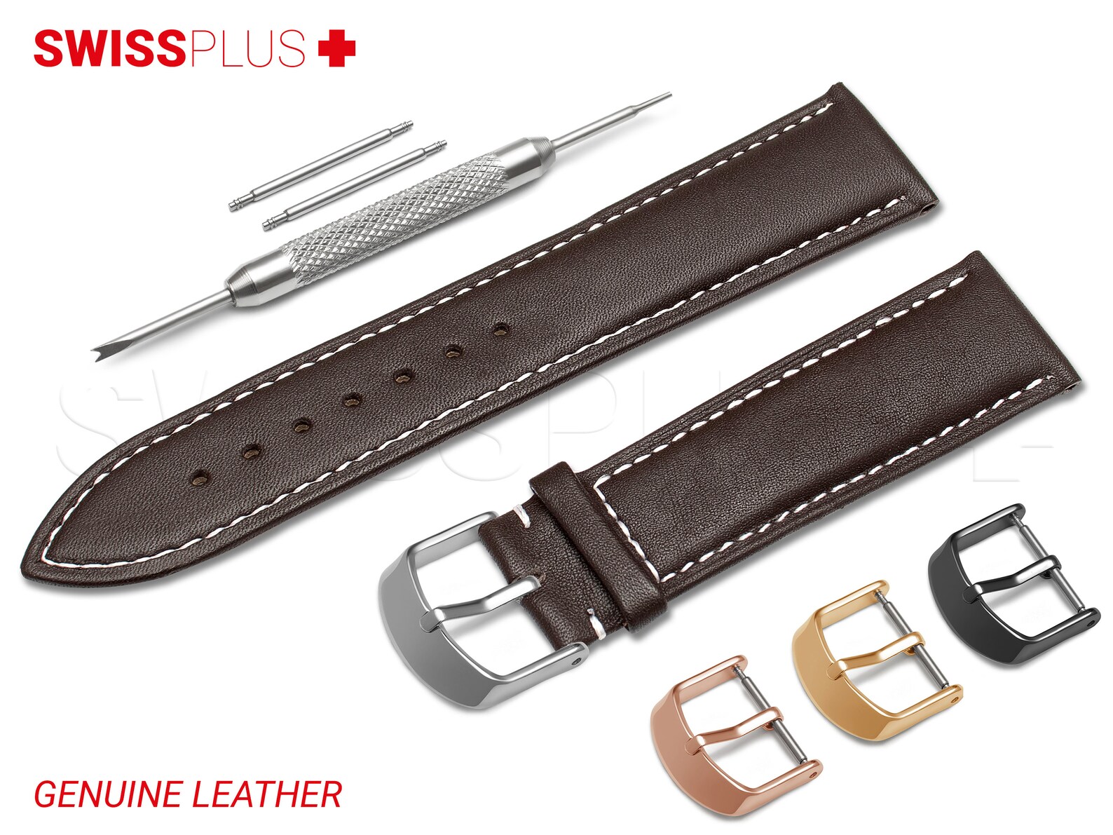 seiko leather strap 22mm