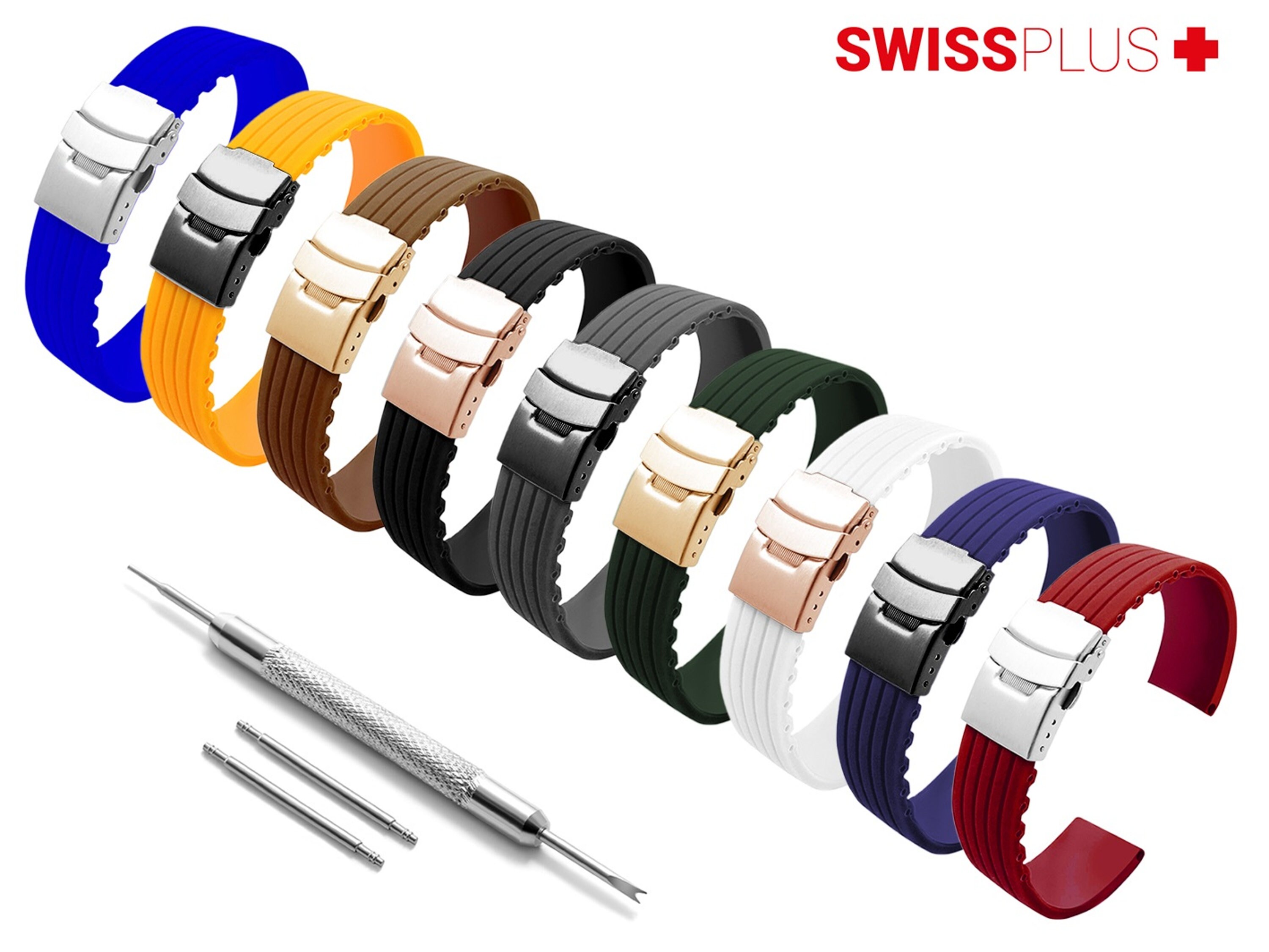 frederique constant rubber strap