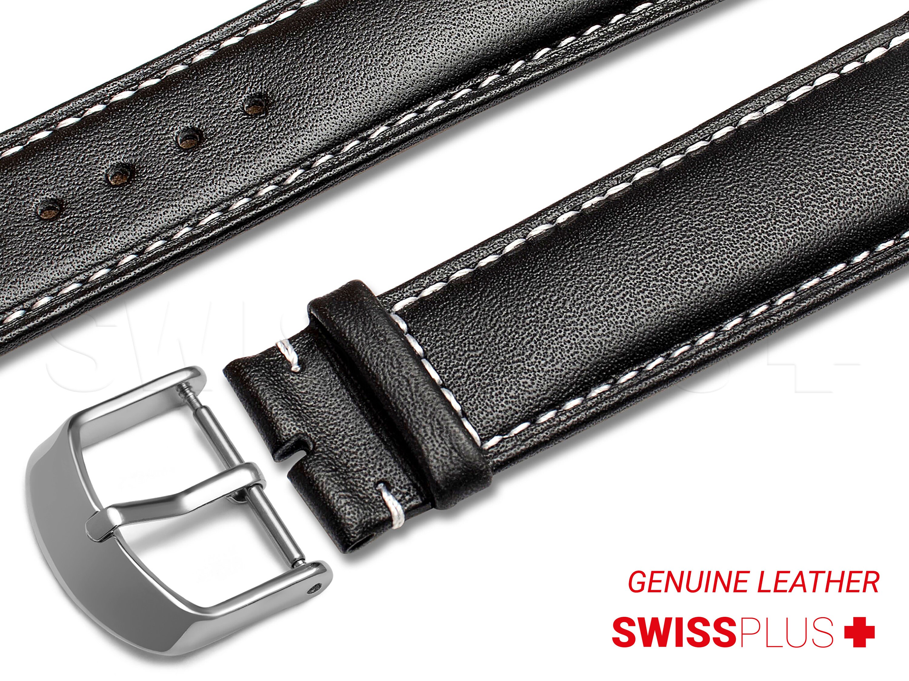 For RAYMOND WEIL Watch Strap Smooth Flat Padded Genuine Etsy