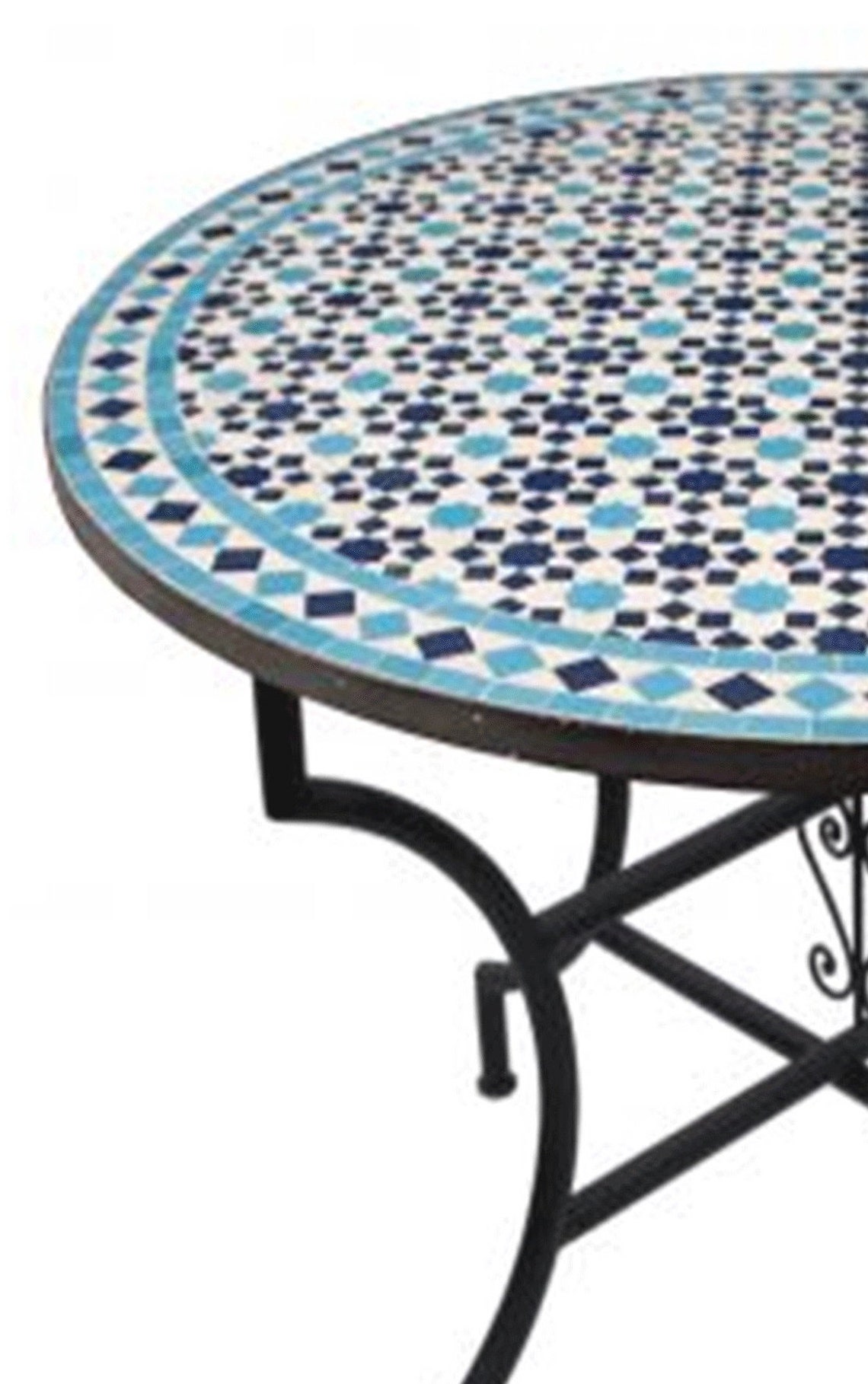 Mosaic outdoor table / tile coffee table / patio furniture / Etsy